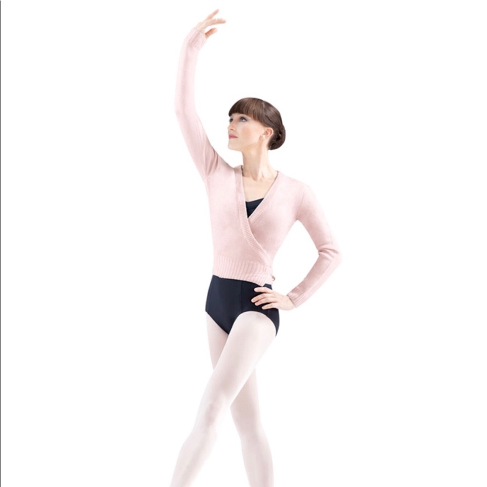 NWOT Bloch Darlene crossover wrap cardigan small